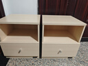 全友家居【床头柜合集】卧室储物柜子客厅收纳边角柜KD（需自行安装） 106302K-2单床头柜*1 实拍图