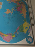 【怀旧复古】世界地图挂图 约1.1米*0.8米 经典复古地图精品 50-60年代配色 海报酒吧咖啡馆装饰画挂图挂画墙贴 实拍图