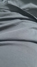蕉内（Bananain）棉棉305H男女士睡衣睡裤纯棉情侣家居服套装春夏季长袖长裤不闷汗 【男士】彦灰 L 实拍图