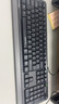 双飞燕（A4TECH）F1010Q  104键 有线键鼠套装  有线键盘鼠标套装办公电脑键盘 飞时代 轻音键鼠套装 遂空灰 有线 实拍图