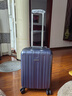 美旅行李箱时尚拉杆箱旅行箱密码箱20英寸TC3复古蓝 实拍图