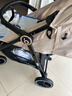 宝宝好A6婴儿推车轻便婴儿车0-3岁婴儿车可坐可躺旅行车一键折叠遛娃车 A6（奶油色）+晒单礼+大礼包 实拍图