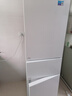 美的（Midea）219L三门冰箱白色租房家用客厅小型冰箱中门软冷冻节能省电低音MR-230TE  实拍图