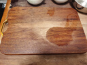 原森太南美柚木实木菜板加厚砧板防霉抗菌案板家用厨房砍切菜板 实拍图