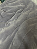 南极人（Nanjiren）牛奶绒被子冬被棉被冬季被子宿舍单人冬天加厚秋冬被子被褥被芯 双面牛奶绒-绅士灰D【加厚保暖】 150x200cm秋冬被约4斤 实拍图