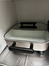 美的（Midea）电火锅 鸳鸯锅 火锅专用锅 电煮锅煎烤涮肉一体锅 多功能锅6L火锅锅 DY3030Easy102 实拍图