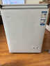 海尔（Haier）142L单温冰柜小型家用小冰柜减霜一级能效冷藏冷冻转换深冷冷柜小冰箱BC/BD-142GHW9D国家补贴 实拍图