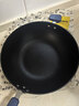炊大皇炒锅不粘锅易洁少油烟平底炒菜锅煎锅34cm磁炉通用深蓝SL34CG 实拍图