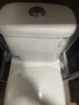 柯鲸 家用马桶坐便器大冲力超漩虹吸式静音连体座便器小户型抽水马桶 经济款  （300坑距）直冲式+大冲力 实拍图