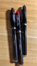 uni三菱（uni）UB-205直液式走珠笔2黑1红高颜值0.5mm签字笔商务学生办公笔办公用品文具套装 3支 实拍图