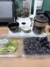 瓷牌茗茶具（cipaiming teaset）旅行茶具套装户外便携式陶瓷快客杯一壶四杯办公室功夫茶壶泡茶 黑古茗1壶4杯+罐盘+棕皮包+巾夹 实拍图