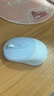 联想（Lenovo）小新M2蓝牙鼠标 无线鼠标 轻音便携 类肤手感舒适办公鼠标 可充电长续航 笔记本平板鼠标M2-BT蓝色 实拍图