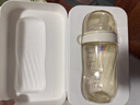 bebebus钻光奶瓶3-6个月300ml新生儿宝宝ppsu偏心仿母乳防胀气防呛奶瓶 实拍图