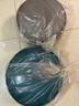孜度小凳子家用矮凳皮凳子沙发凳换鞋凳小圆皮墩子沙发凳圆形南瓜凳子 深灰色 21cm 高（直径32cm）儿童款 实拍图