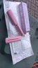 无线直发梳【戴森平替】负离子便携蓬松神器温控直卷两用男女通用内扣高颅顶不伤发便携礼物 粉色 30mm 【旗舰款】蓬松高颅顶+防烫设计 实拍图