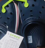 卡骆驰（CROCS）贝雅卡骆班儿童洞洞鞋沙滩鞋男女童包头拖鞋/207018/207019 深蓝色-410 34 (205mm) 实拍图