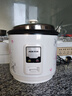 奥克斯（AUX）微压电饭煲 家用老式电饭锅 5L带蒸笼 4-5人大容量简易操作直身锅 小电饭锅 WZA-0502白色 实拍图
