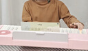 欧塞奇儿童益智彩虹电子琴女孩钢琴玩具6-12岁初学者弹奏学生生日礼物 实拍图