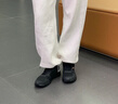 安踏女鞋运动鞋网面透气跑步鞋软底皮面防水休闲鞋黑色女鞋 【店长推荐夏季新款-软底女鞋】黑色 35.5 (5) 实拍图