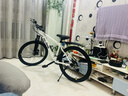JEEP吉普山地车自行车学生成人减震碟刹通勤变速越野青少年巡航者C800 巡航者-辐条轮-钢琴白 26寸(建议身高156-180cm) 27速顶配版 实拍图