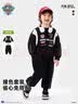 汪汪队立大功儿童套装潮服嘻哈机车服男宝宝运动服男孩衣服机车套装 黑色 120 实拍图