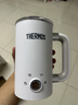 膳魔师（THERMOS）多功能奶泡机电动家用咖啡奶泡杯全自动冷热双用打奶泡器牛奶加热小型便携EHA-5606A-W 实拍图