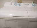 海尔（Haier）半自动双桶双缸洗衣机 12KG大容量  强力去污洗大件 一级能效家电国家补贴以旧换新 XPB120-81D2 实拍图
