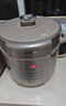 九阳（Joyoung）电压力锅8L 超大容量8-10人家用智能预约带不锈钢蒸笼压炖蒸煮样样精通Y-80H20椰子灰电饭煲高压锅 实拍图