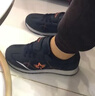 舒悦老人鞋男鞋中老年鞋爸妈鞋春秋款运动休闲鞋防滑软底健步鞋 深蓝桔-男款 39 实拍图
