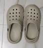 俞兆林（YUZHAOLIN）洞洞鞋男女EVA沙滩鞋凉拖鞋轻盈外穿拖鞋 YG519 卡其光版  44-45  实拍图