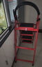 忆琳居梯子家用安全人字梯折叠伸缩多功能楼梯便捷扶梯加厚安全步梯红六 实拍图