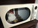 格兰仕（Galanz）复古微波炉 家用小型20L迷你 奶油风百搭复古 易清洁大平板 自动菜单 700瓦省电KAW0-SF2 实拍图