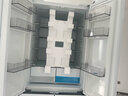 美的（Midea） 457十字对开四开门 宽753mm 纯平零嵌入底部散热大容量一级双变频风冷无霜家用客厅厨房冰箱 MR-457WUSPZE 苍穹灰 实拍图