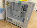 长城（Great Wall）冰霜X3W白色电脑机箱（MATX/360水冷位/磁吸翻门/细网孔金属面板/U3/9风扇位/五槽PCI/兼容5080） 实拍图