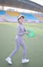 安奈儿童运动鞋男女童羽毛球鞋2026夏季中大童网面厚底耐磨休闲运动 深蓝 【旋转纽扣】 36 实拍图