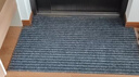 柏能条纹入户地垫门口地毯入户门脚垫进户门口地垫可裁剪160x300cm灰 实拍图