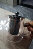 京东京造 茶壶 耐高温玻璃泡茶煮茶具飘逸杯电陶炉烧水壶650ml 实拍图