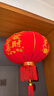 全品屋大红灯笼大门口挂的2026带灯春节新年装饰过年阳台led挂件一对装 【一对装】全家福80+LED灯 145cm 实拍图