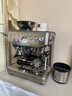 铂富（Breville）BES876 半自动咖啡机 家用意式 研磨奶泡一体式 智能辅助压粉系统 大容量水箱 25挡研磨 BES876锻光银丨研磨奶泡一体式 实拍图