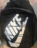 耐克（NIKE）男女双肩包背包 大容量旅行包电脑书包休闲包DV1296-010 黑白 实拍图