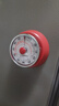 多利科（Dretec）日本计时器厨房定时器机械吸冰箱时间计时器时钟闹钟提醒器正红色 实拍图