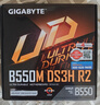 技嘉（GIGABYTE）B550M DS3H R2主板DDR4支持处理器45005600X5700G5800X AMD B550 Socket AM4 实拍图