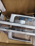 虎顿（HOTUN）卫生间门锁通用型无钥匙家用洗手间厕所门浴室铝合金门锁L11银色 实拍图