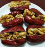 楼兰蜜语 大枣夹核桃626g/盒和田红枣骏枣核桃蜜饯果干零食节日送礼礼盒   实拍图