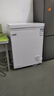 北极熊（BEIJIXIONG）冰柜家用冷柜小型一级能效全冷冻冷藏两用卧式储奶母乳速冻保鲜节能省电100升/200升/300升 单门单温116升【一级能效 全国联保】 116L 实拍图