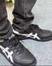 亚瑟士ASICS板鞋男鞋女鞋休闲鞋百搭舒适透气复古时尚运动鞋 JAPAN S 黑色/白色 44.5 实拍图