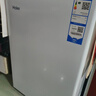 海尔（Haier）100L单温冰柜小型家用小冰柜减霜一级能效冷藏冷冻转换深冷冷柜小冰箱BC/BD-100GHW9D国家补贴 实拍图