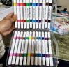 Touch mark丙烯马克笔48色全彩杆桶装儿童水彩笔不透色可水洗学生美术手绘涂鸦荧光记号笔生日开学礼物 实拍图