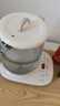 九阳（Joyoung）养生壶 1.5L煮茶器电热烧水壶开水壶 0胶水保温煮茶器玻璃花茶壶WY125 实拍图