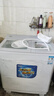 澳柯玛（AUCMA）半自动波轮洗衣机13KG公斤家用双缸大容量 宿舍租房脱水甩干 除毛以旧换新XPB130-3188S 实拍图